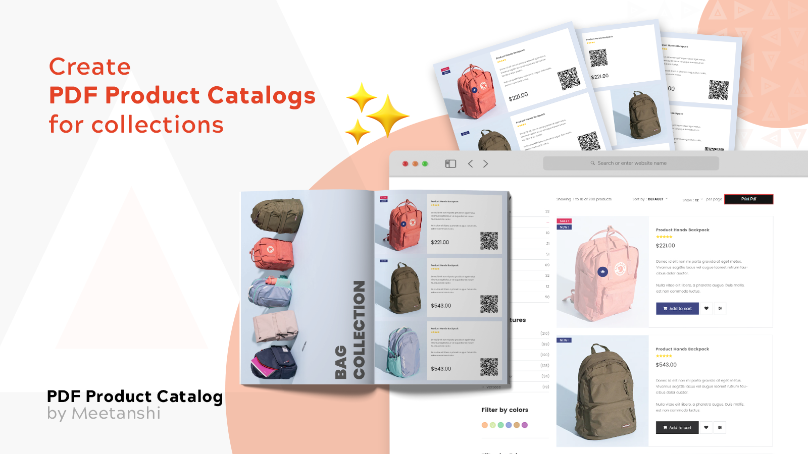 Meetanshi PDF Product Catalog
