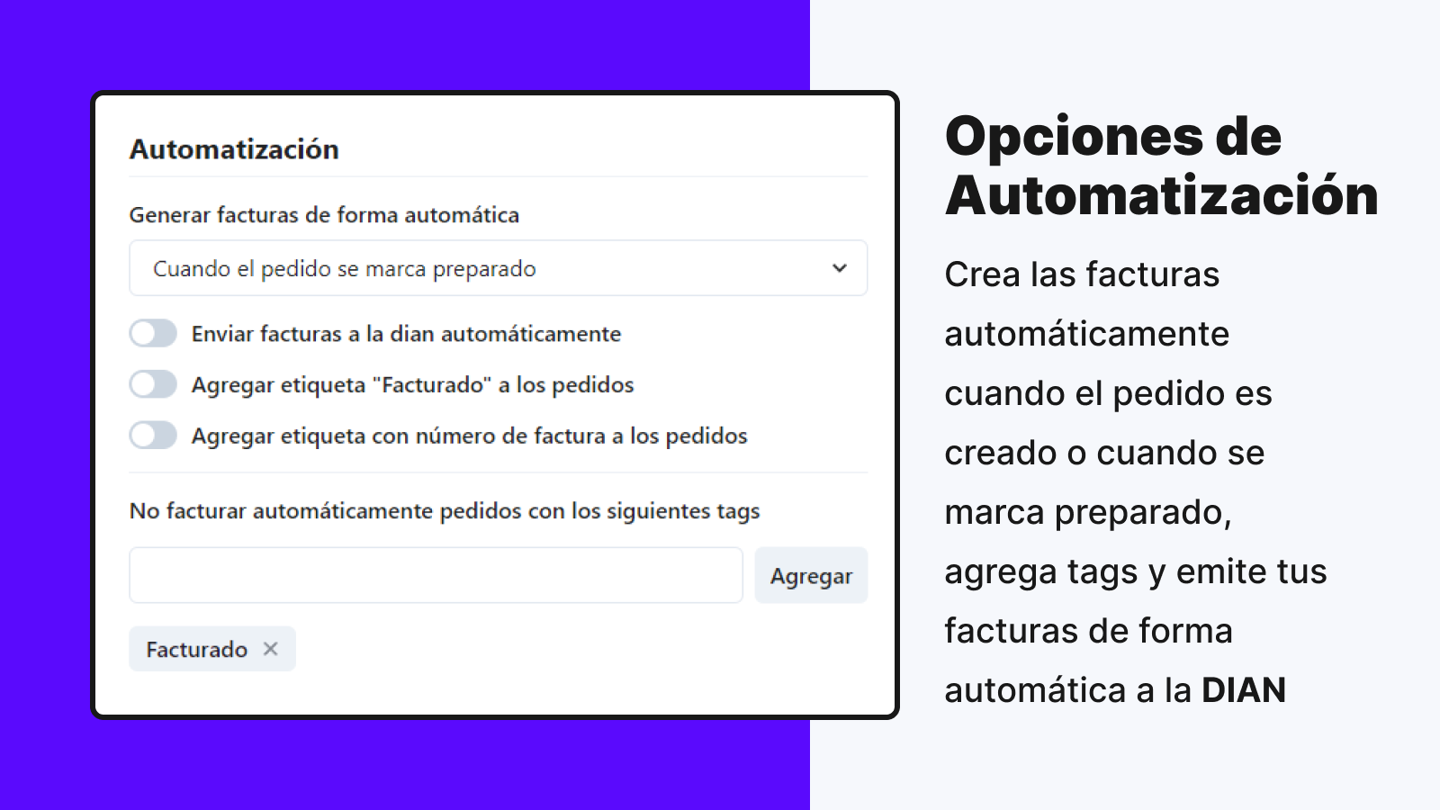 Configuración de automatización integración Alegra