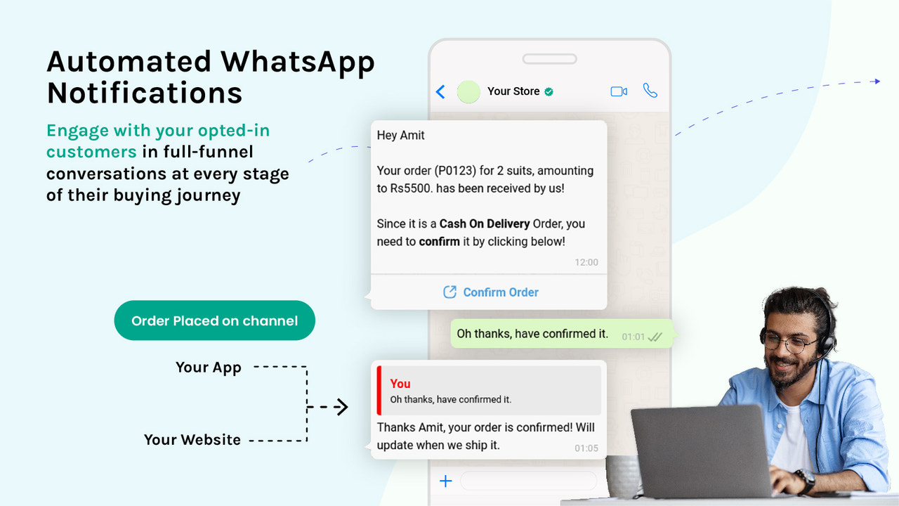 Interakt ‑ WhatsApp Marketing - Recover abandoned carts and improve ...