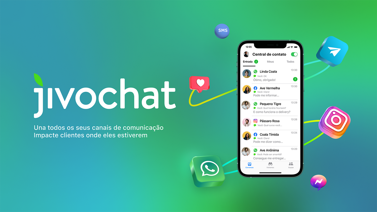 Chat para monitorar e conversar com clientes em tempo real