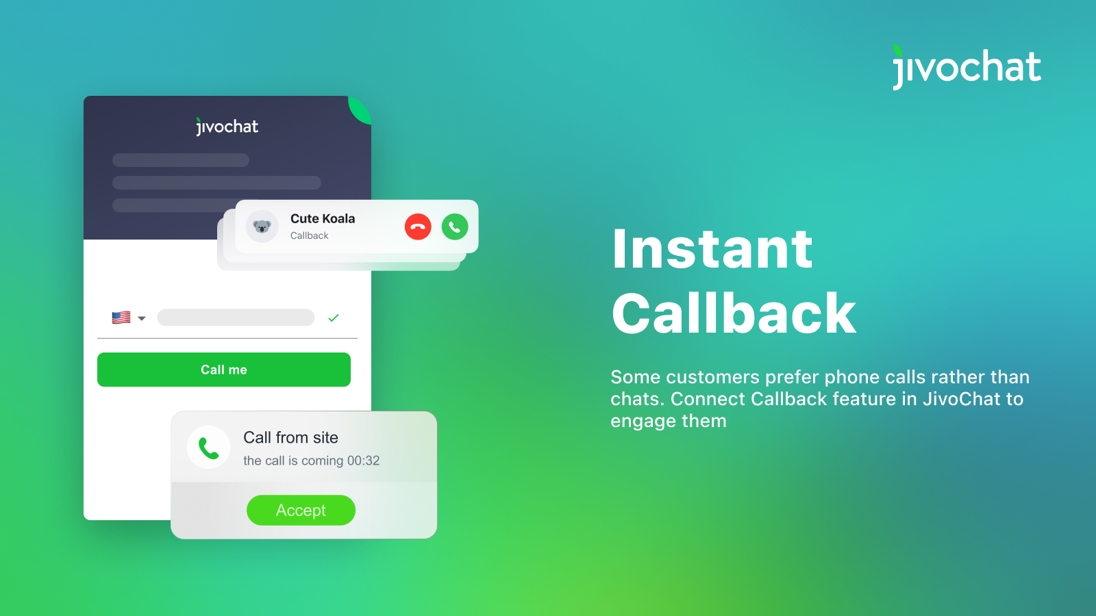 JivoChat Callbacks för Shopify