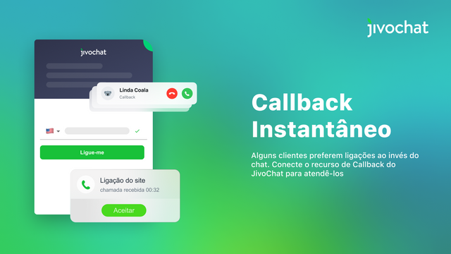 Callback, receba ligações diretamente no chat