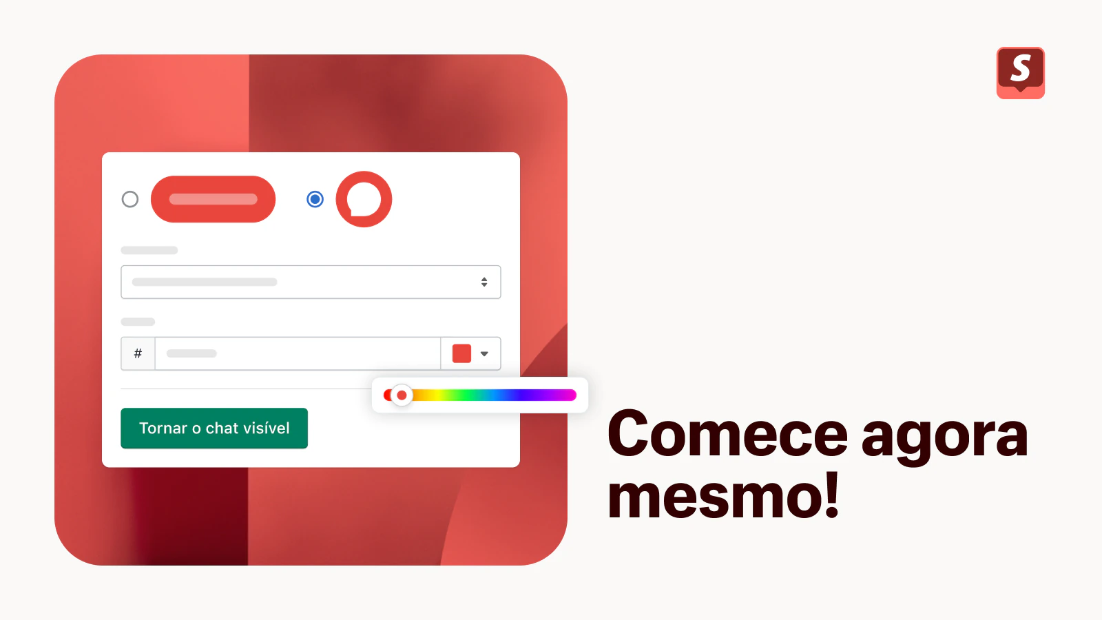 Comece agora mesmo!