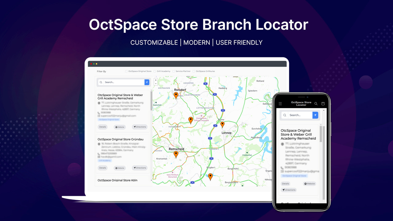 OctSpace Store Information