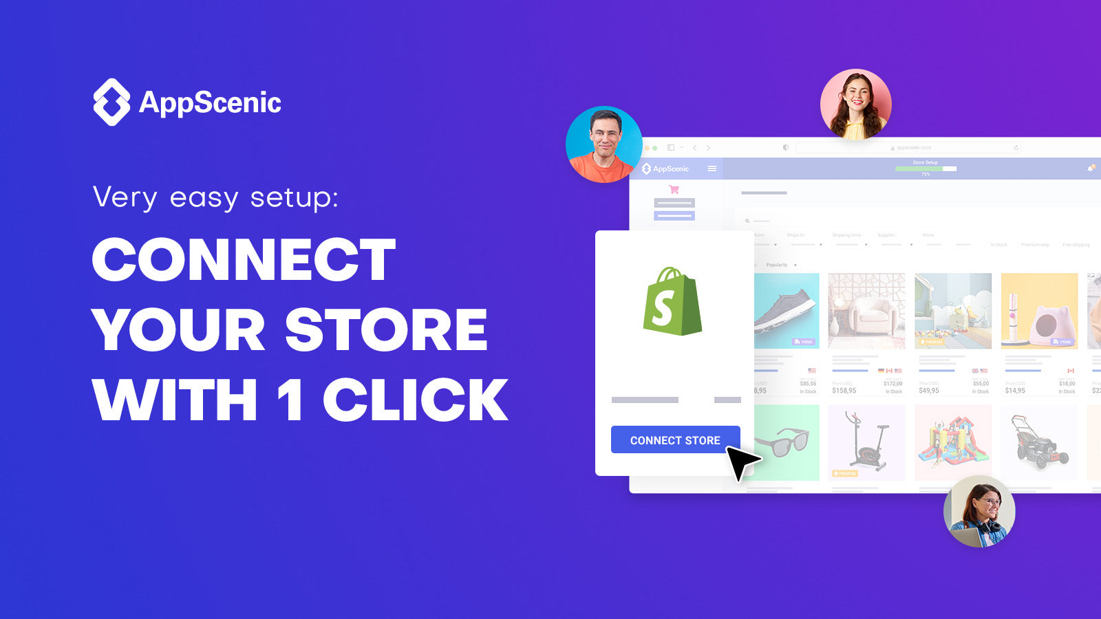 AppScenic: AI Dropshipping App Screenshot