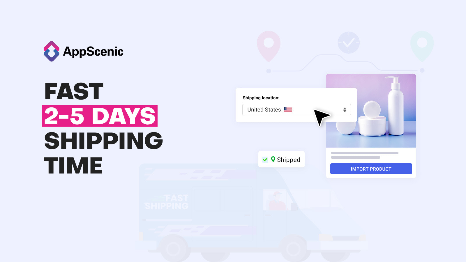 Import dropshipping products in bulk with Appscenic