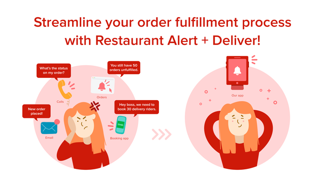 Rationalisez votre processus de commande avec Restaurant Alerts + Delivery!