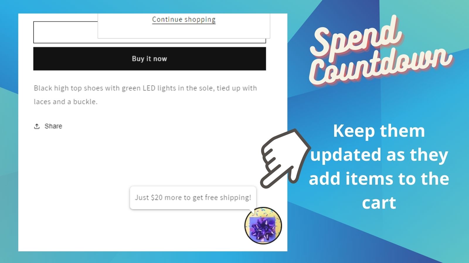 SellKit Spend Countdown Screenshot