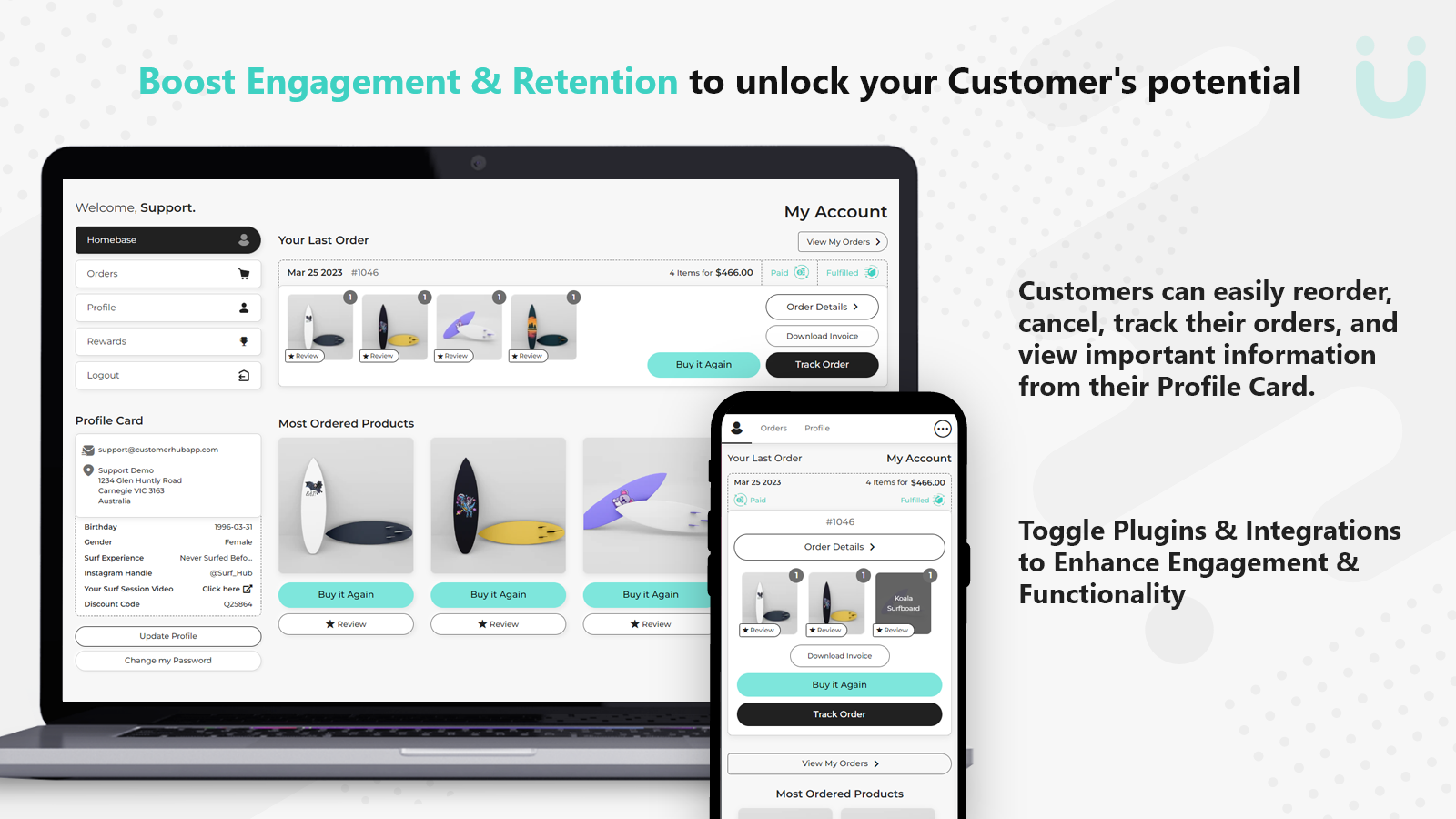 Boost Engagement & Retention to unlock your Customer's potential