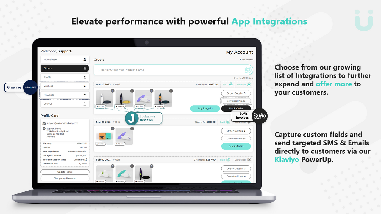 Elevate performance with powerful App Integrations 