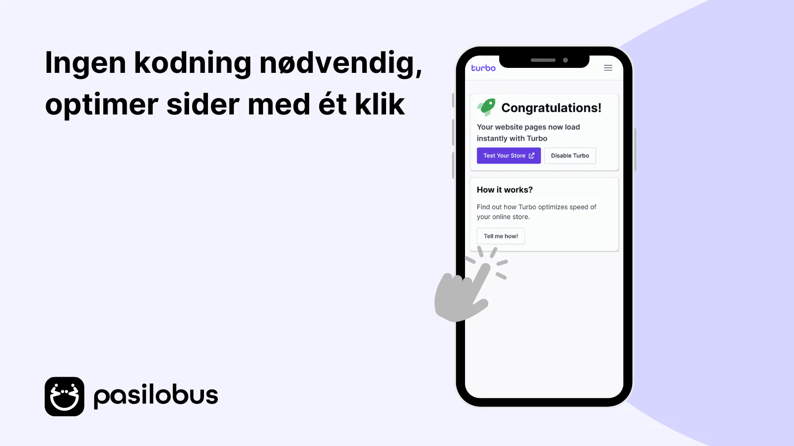 Ingen kodning nødvendig, optimer sider med ét klik