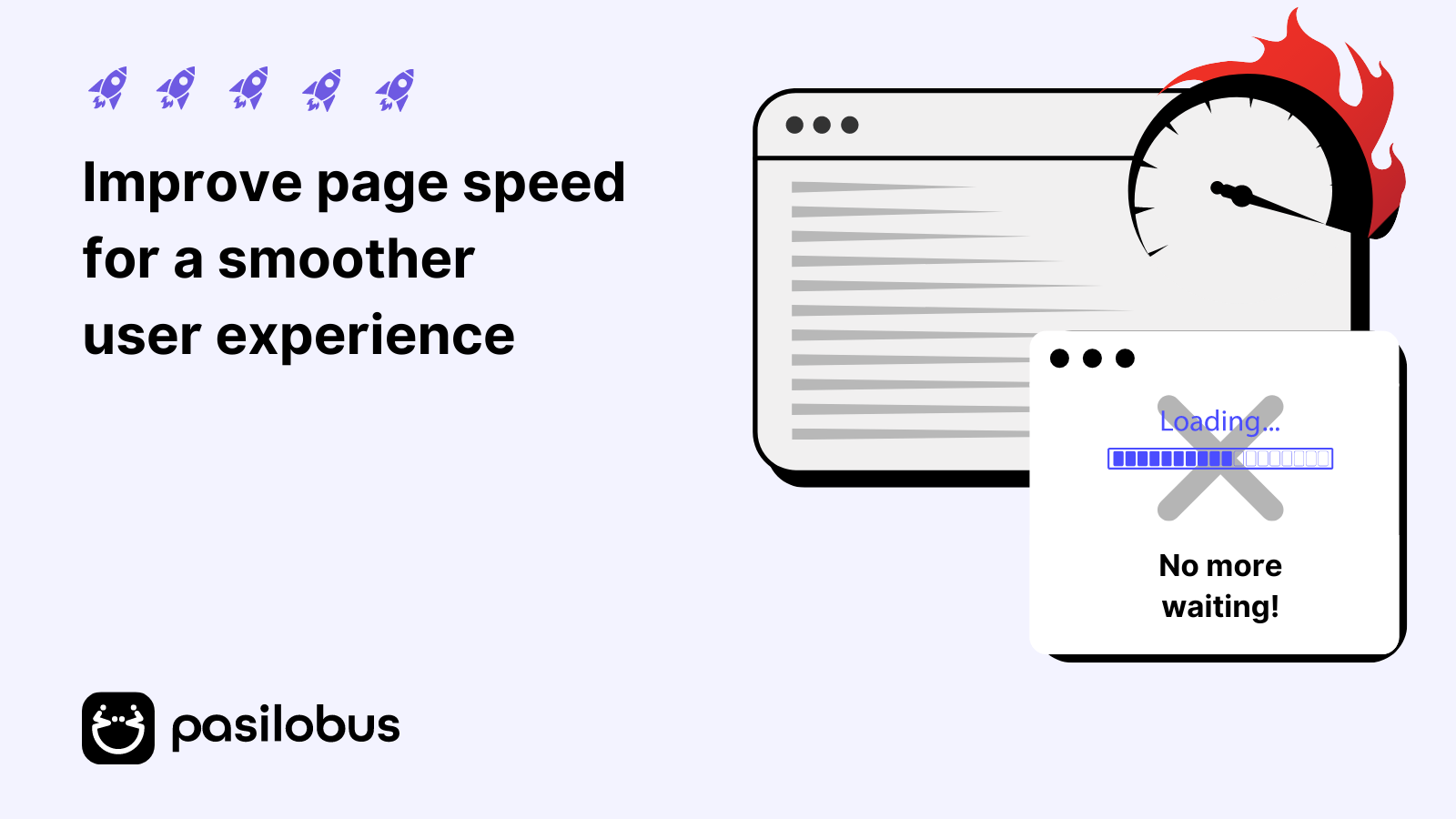 Improve page speed for a smoother user experience