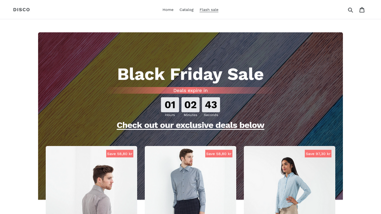 Disco: Flash Sales & Discounts Screenshot