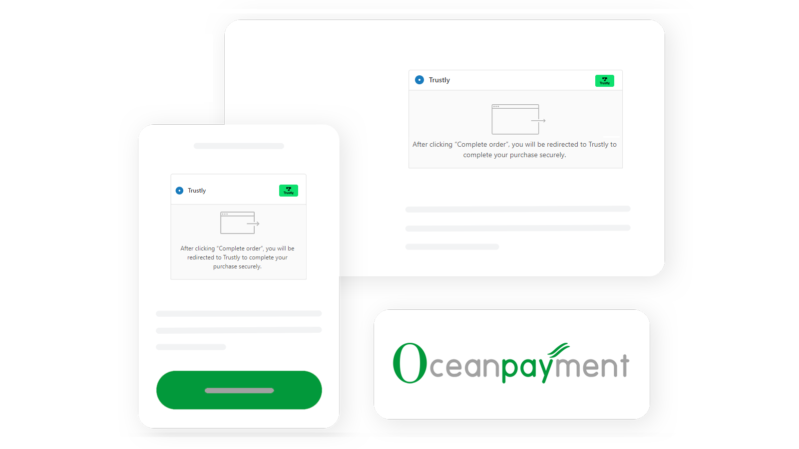 Trustly payment page.