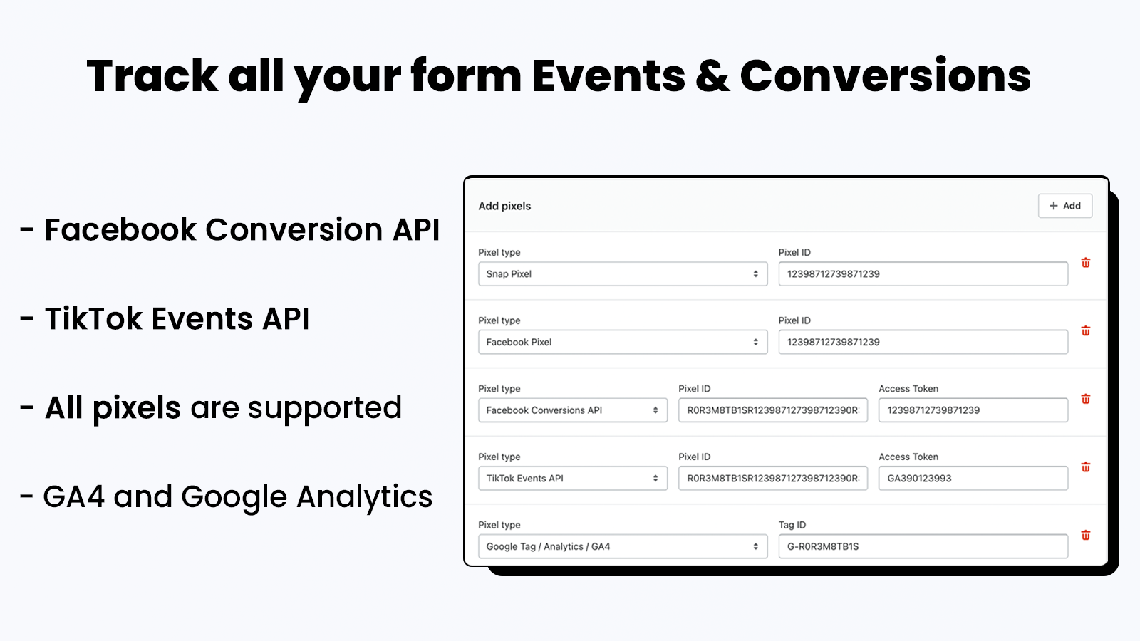 pixel tracking, facebook pixel, tiktok events api