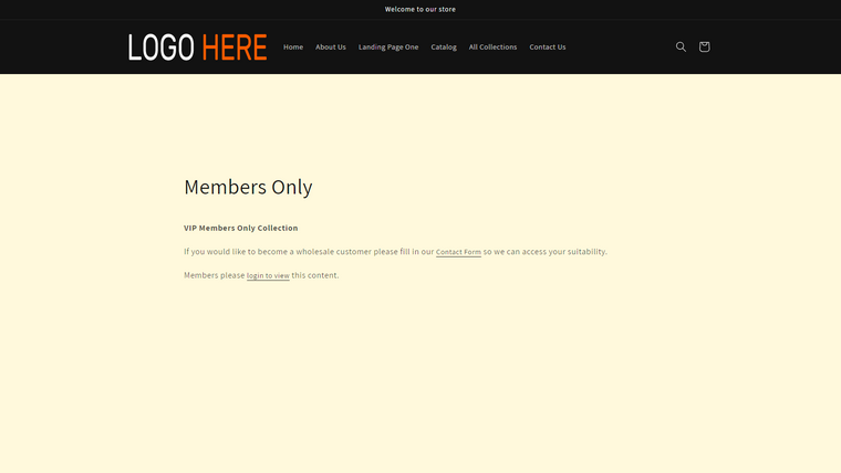 Members Only 2.0 Screenshot