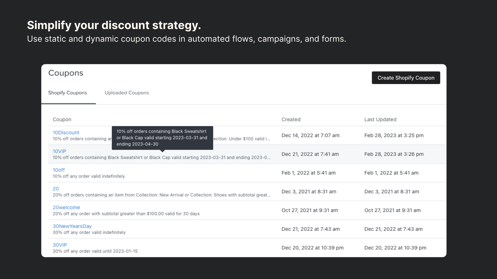 Klaviyo: Email Marketing & SMS Screenshot