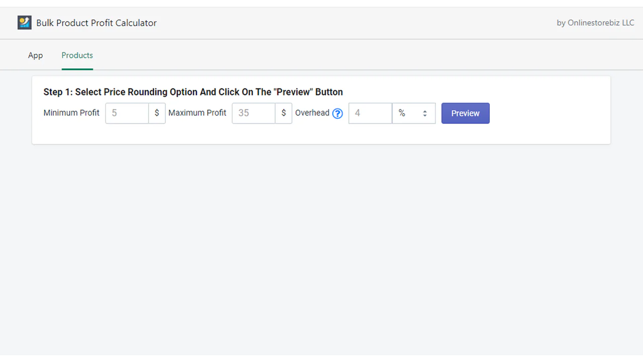 2 - Bulk Product Profit Calculator