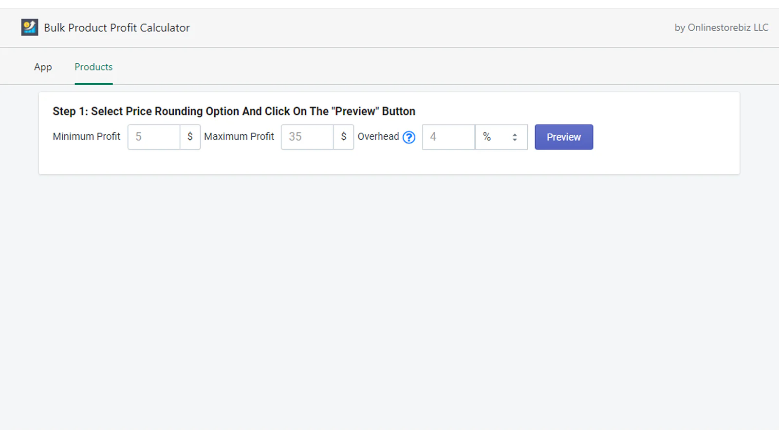 2 - Bulk Product Profit Calculator