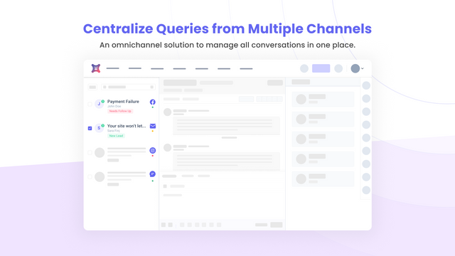 Centralize Consultas de Múltiplos Canais