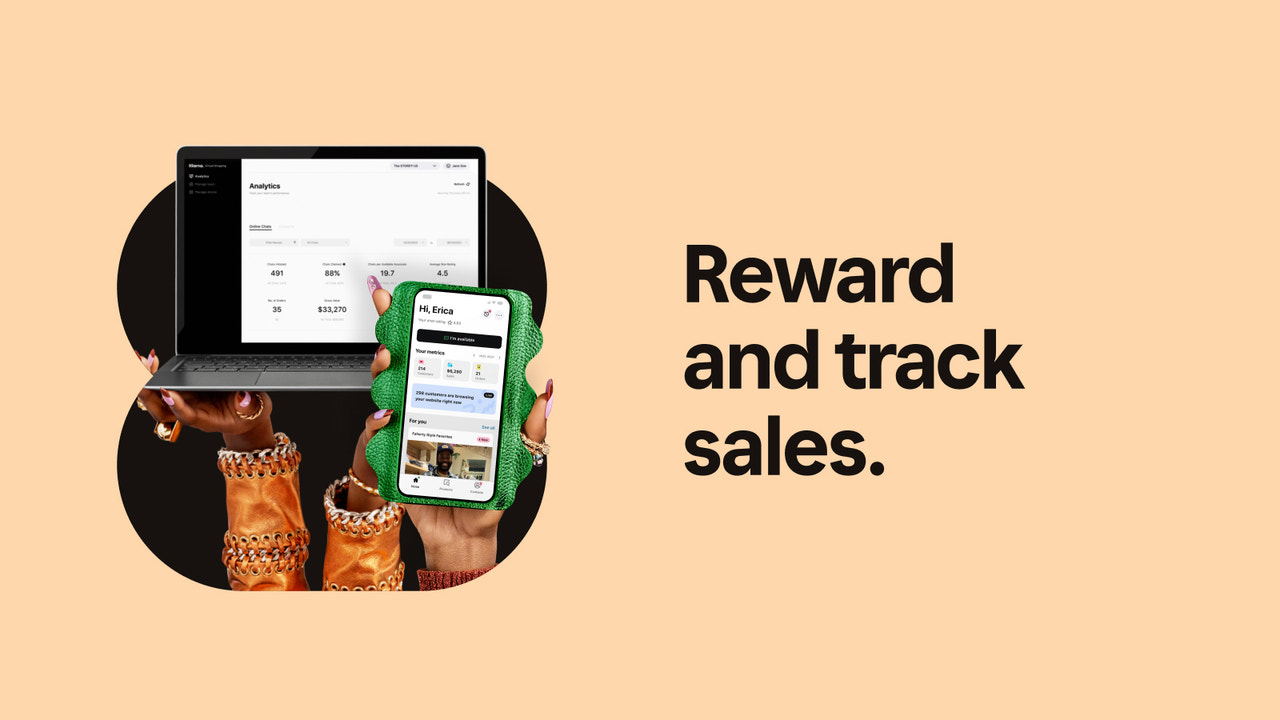 From conversation to conversion - Reward and track sales