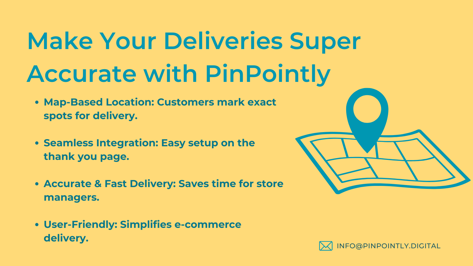 Verhoog uw Shopify leveringen met PinPointly!