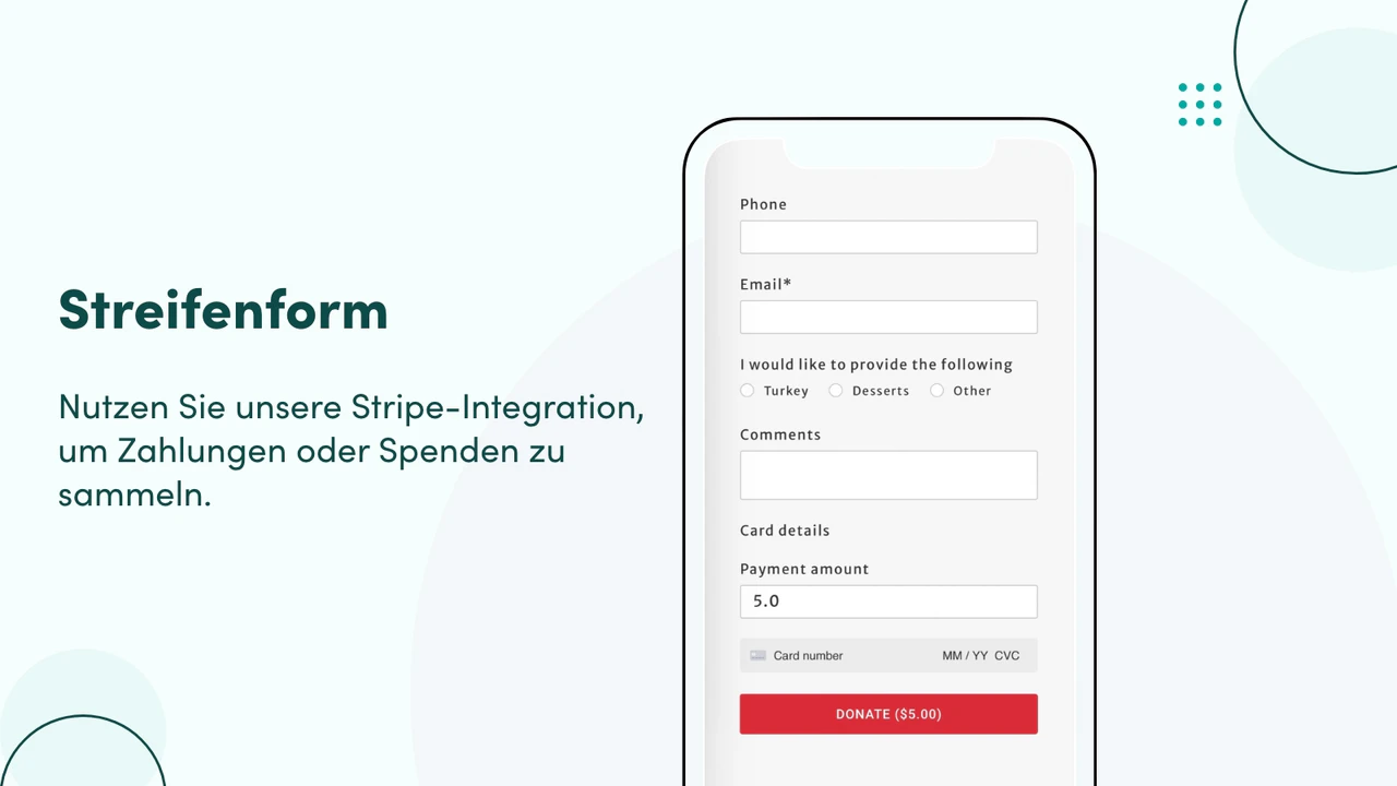 Streifenform