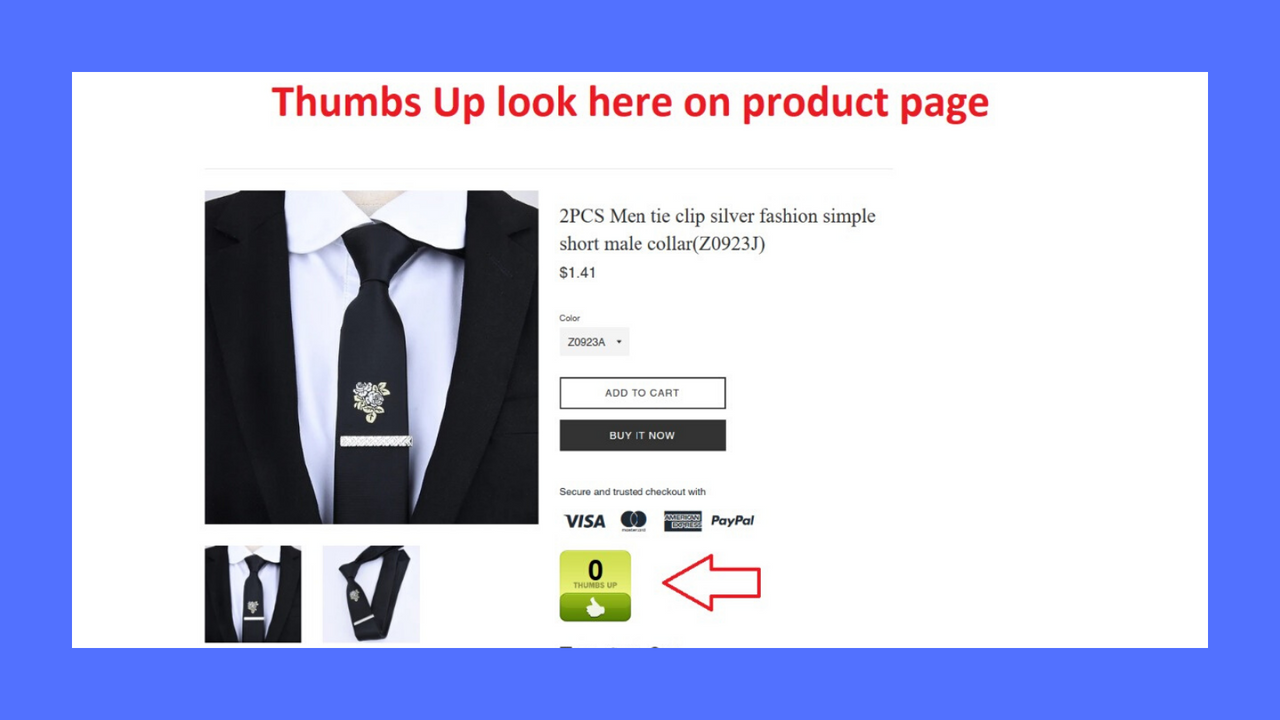  ThumbsUp gir deg en enkel måte for brukere å se og stemme på