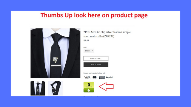 ThumbsUp le brinda una manera fácil para que los usuarios vean y