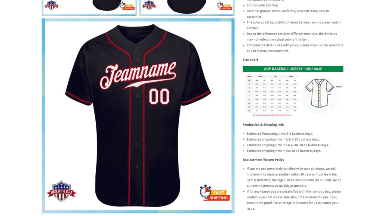 Custom Baseball Jersey Minimum  Customize Baseball Jersey Logo - Wholesale  Baseball - Aliexpress