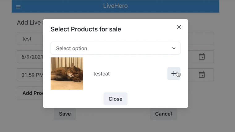 LiveHero Screenshot