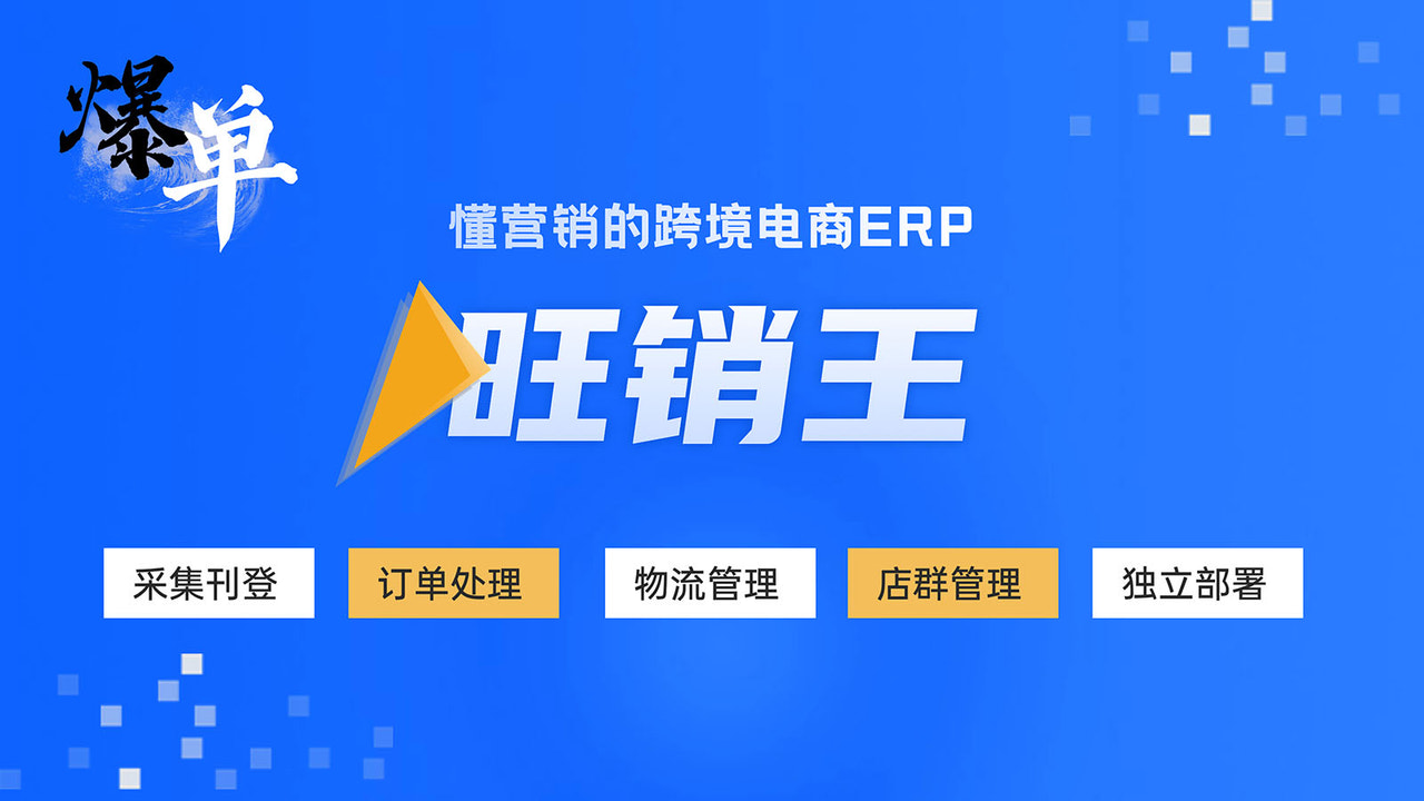 旺销王ERP Screenshot