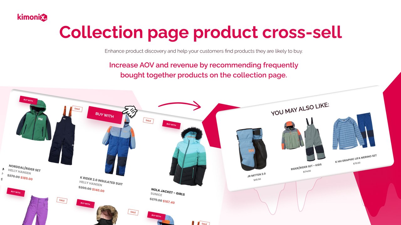 Collectie Pagina Product Cross-Sell
