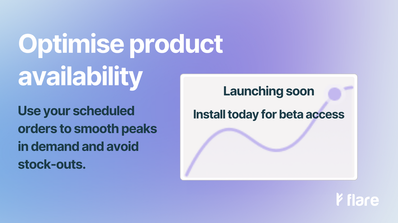 Optimise product availability and stock levels