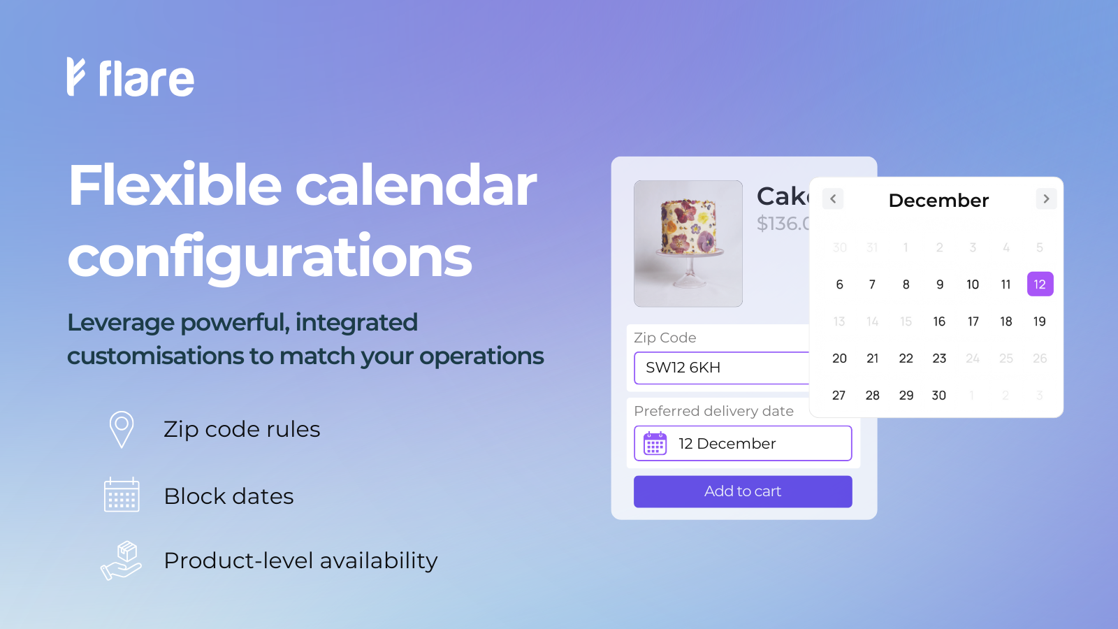 Powerful calendar customisations