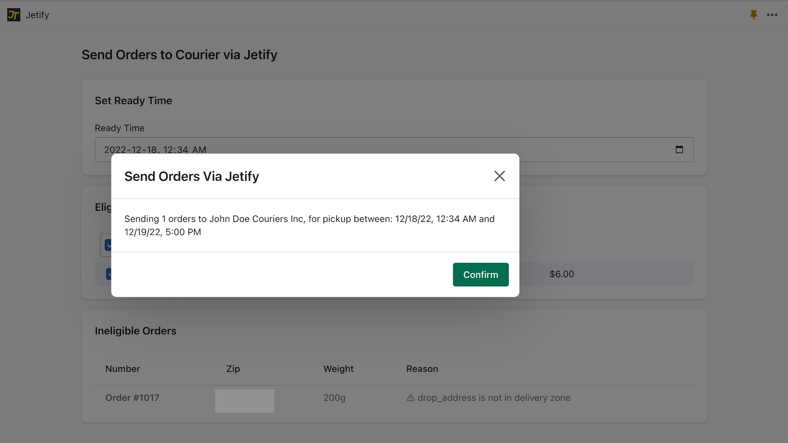 Jetify Screenshot