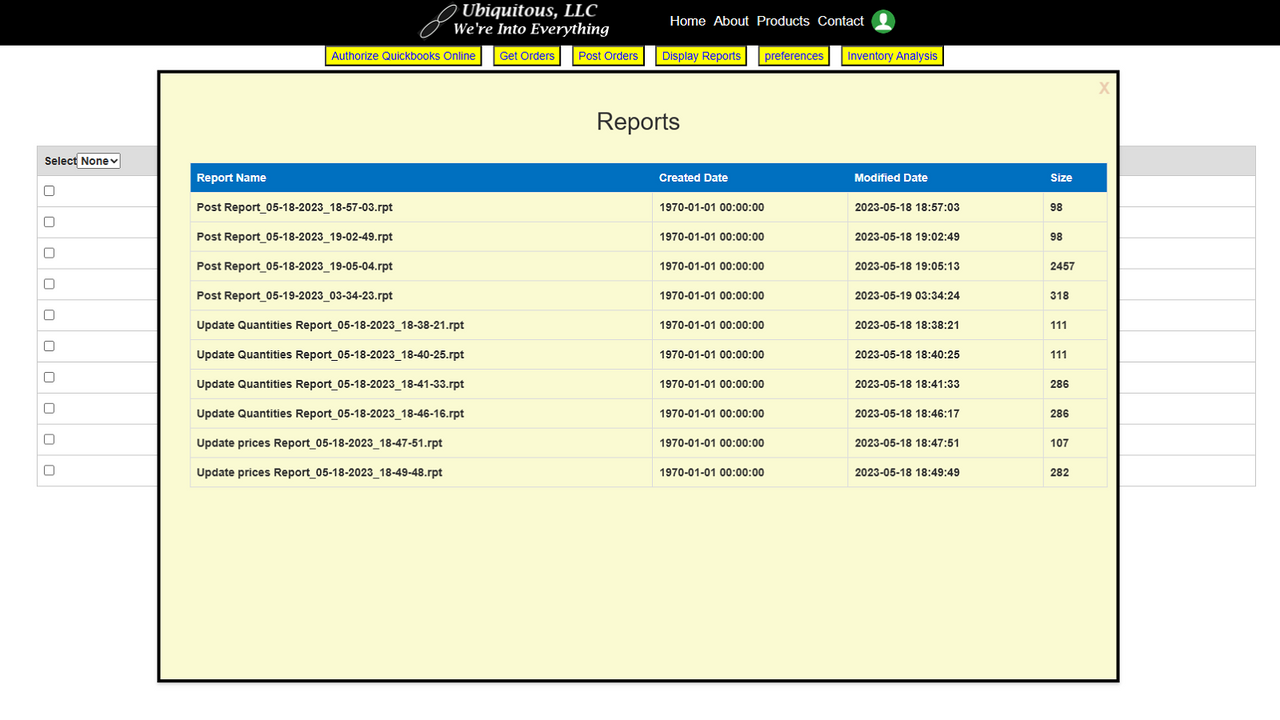 Review reports.