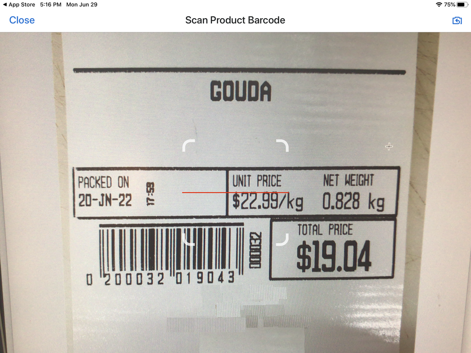 Shopify POS Built-In Barcode Scanner for iOS and Android