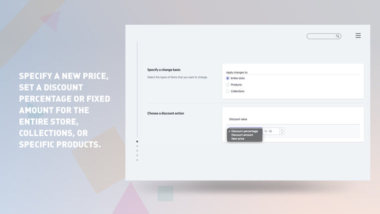 BD Bulk Discount Price Editor Screenshot