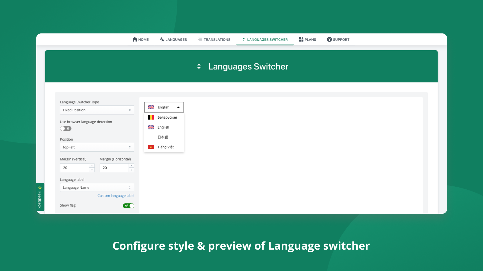 shopify language switcher free