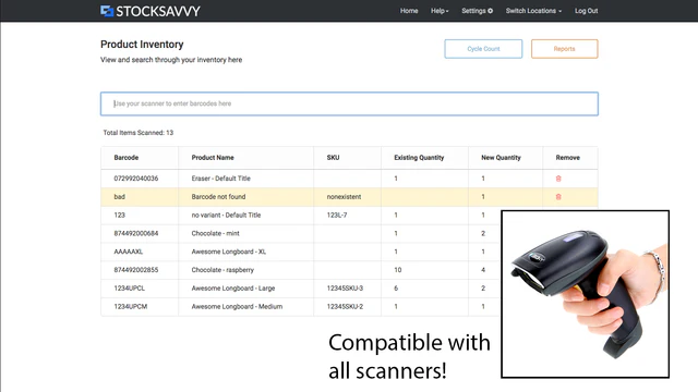 Compatibel met alle scanners