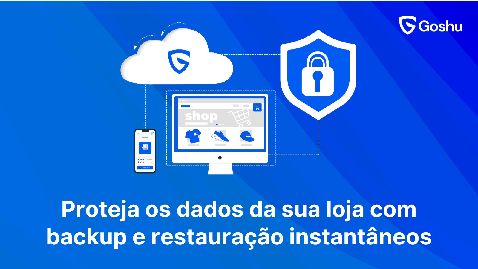 Backup e Restauração Instantâneos com um Único Clique.