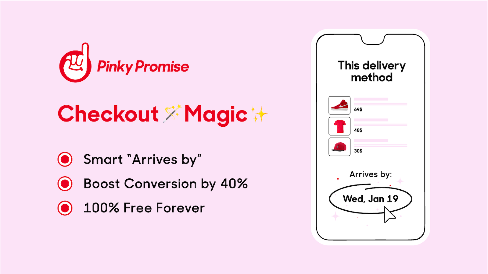 PinkyPromise: Checkout magic