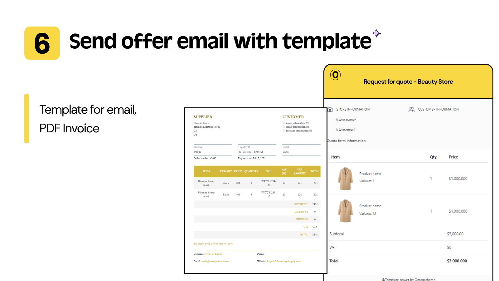 quote snap track all quote requests in dashboard