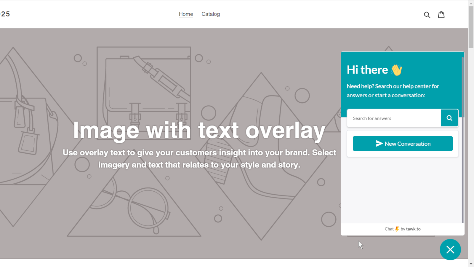tawkto, Installation du Easy Chat Widget pour Shopify