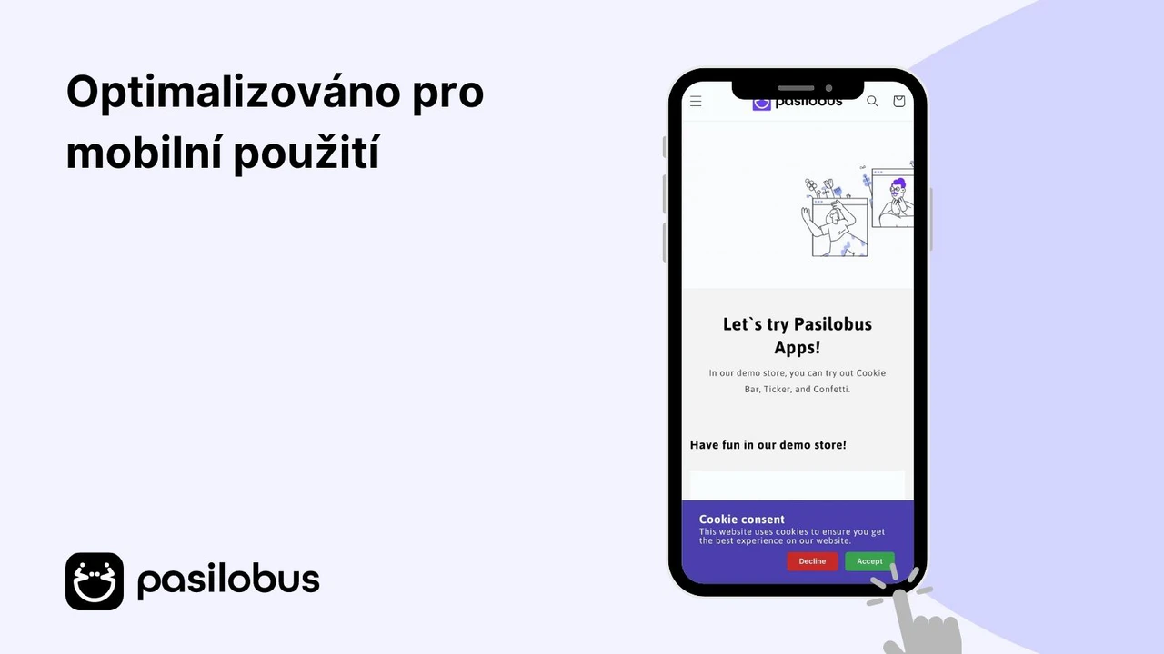 Pasilobus EU Cookie Bar pro Shopify