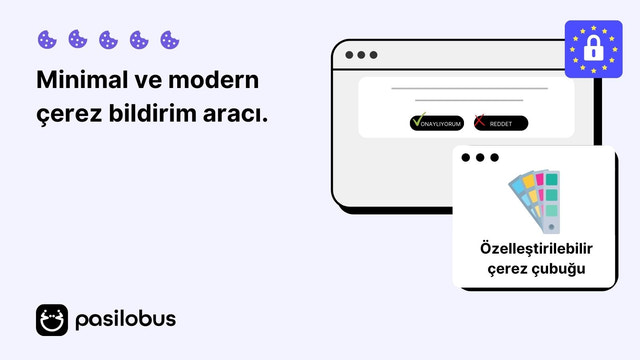 Çerez çubuğu shopify pasilobus