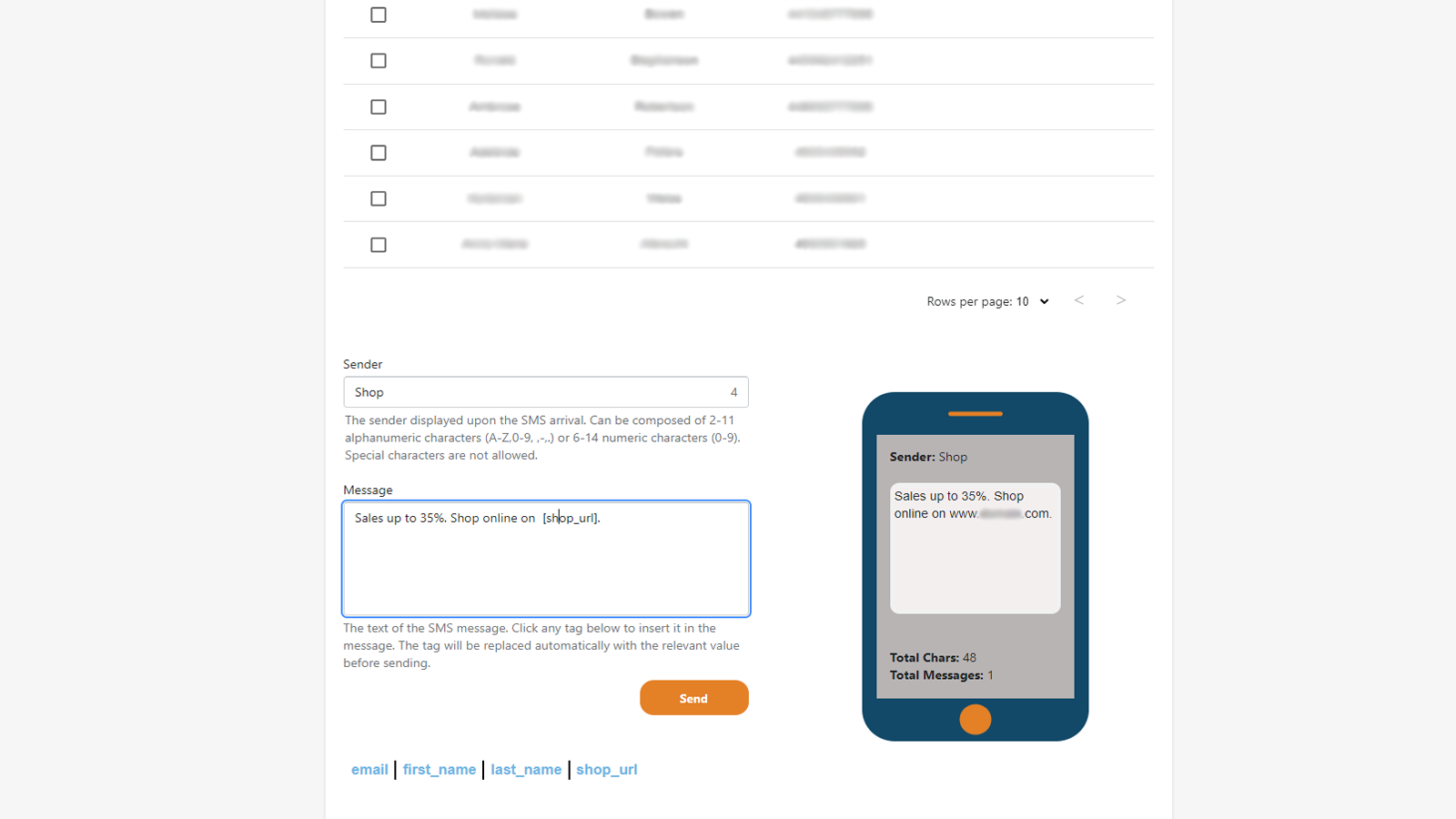 MobiWeb App SMS-Kampagnenbild