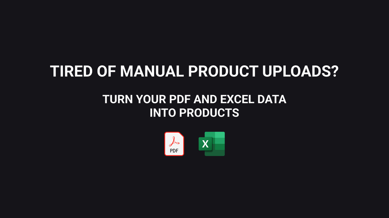 Tired of manual product uploads? DataPump turns PDF to products