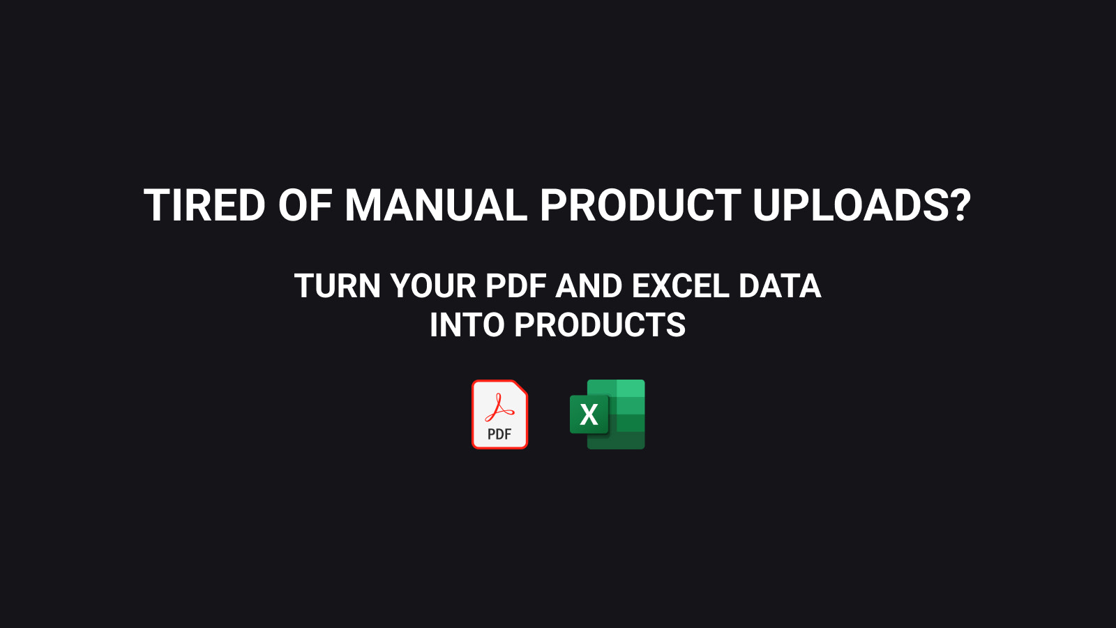 Cansado de uploads manuais de produtos? DataPump transforma PDF em produtos